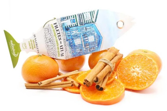 Conserva Filetes de atum com laranja e canela em azeite - Image 4