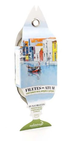 Conserva Filetes de atum com tomate seco, oregãos e piri-piri em azeite